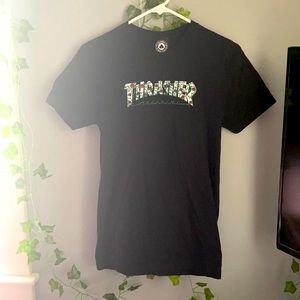 THRASHER rose t-shirt